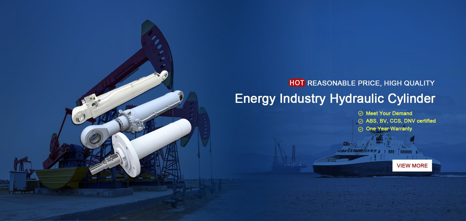 Applications of hydraulic products